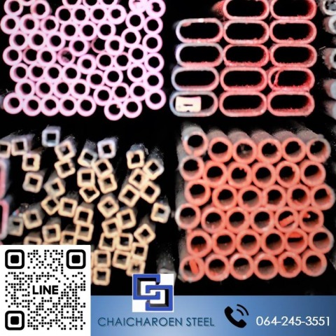 ท่อเฟอร์นิเจอร์ขนาดต่างๆ